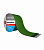 Лента самокл.герметизирующая NICOBAND 10смх3м (зеленый)